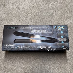 Revamp Progloss Ceramic Hair Straightener Wide Ultra X Shine 1.5-Inch Flat Iron
